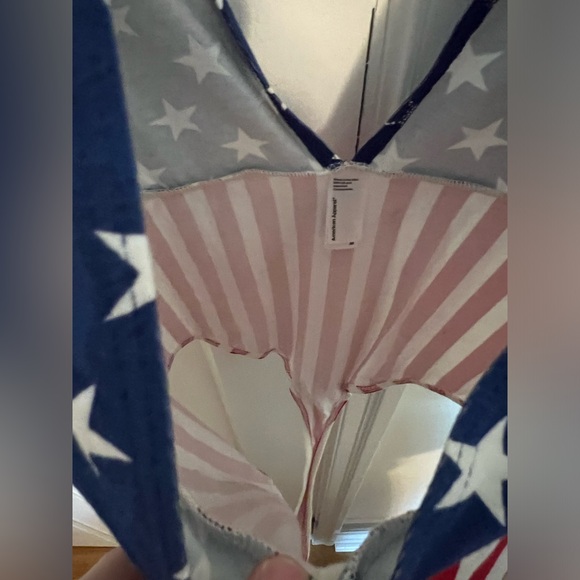 American Apparel brand Size M American flag Bodysuit thong - Picture 5 of 6
